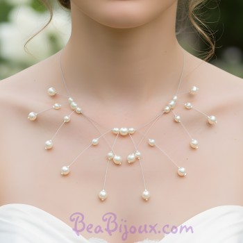 Collier mariage ivoire CO1163A