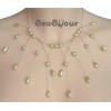Collier mariage perles ivoire CO1116A