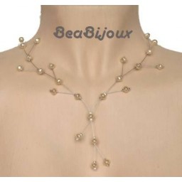 Collier mariage ivoire CO1156A