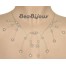 Collier mariage cascade blanc CO1162A