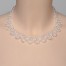 Collier mariage blanc et cristal CO4249Z