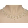 Collier mariage ivoire et cristal CO4249Z