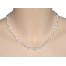 Collier mariage blanc et cristal CO4271A