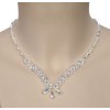 Collier cristal et blanc CO4274A