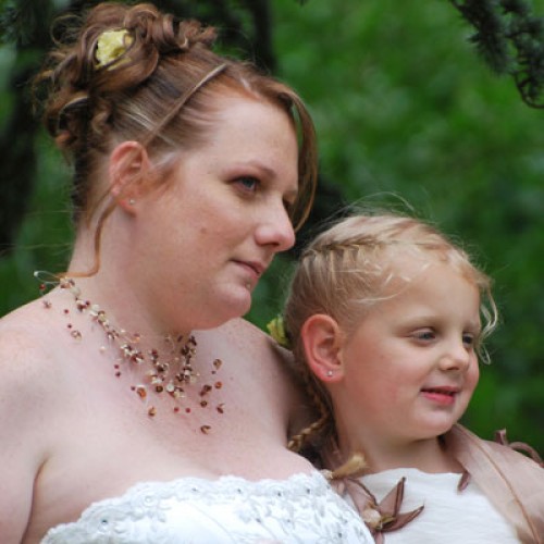 Bijoux de mariage de Mélanie 