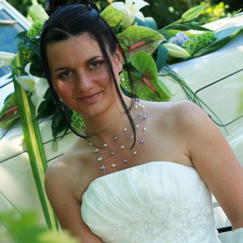 Bijoux de mariage de Mathilde