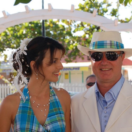 Bijoux de mariage blanc de Séverine et Gilles 