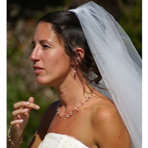 Bijoux de mariage de Soizic