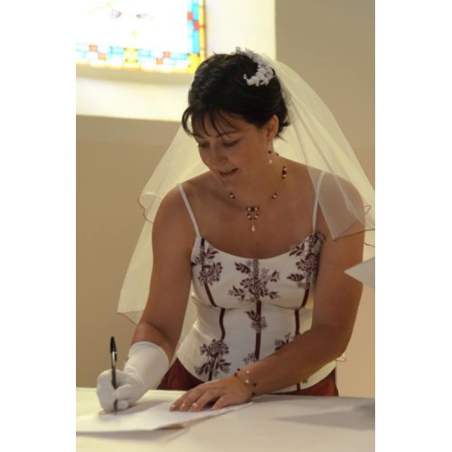 Bijoux de mariage de Sabine