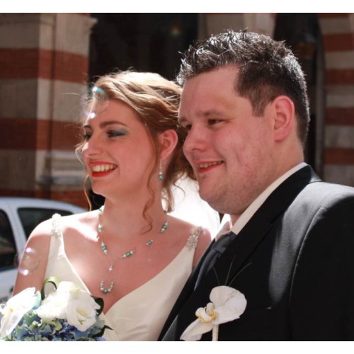 Bijoux de mariage d'Estelle et Davy