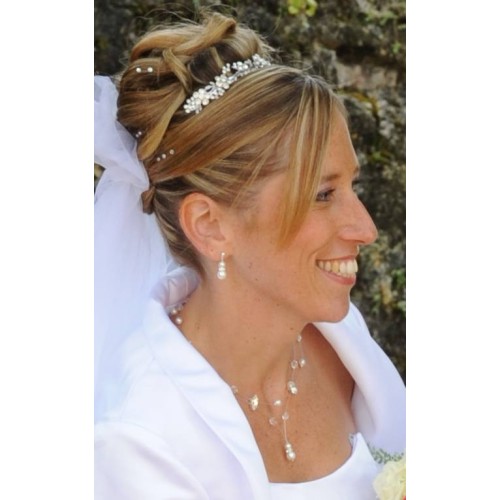 Bijoux de mariage de Stéphanie 