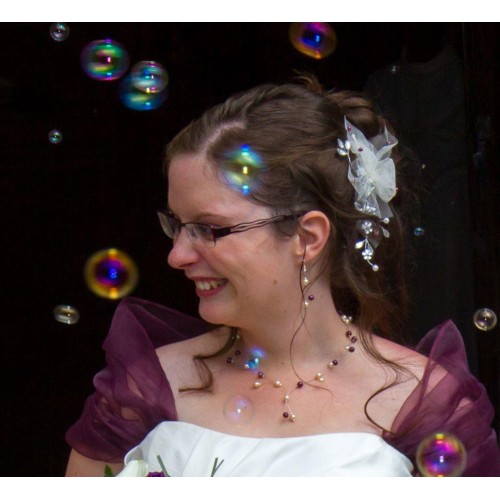 Bijoux de mariage de Manon