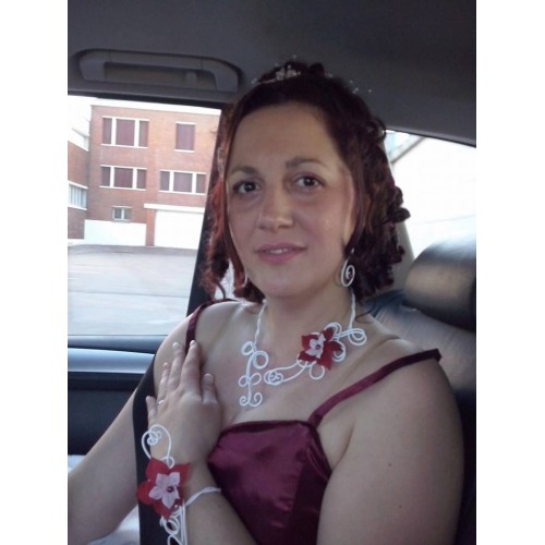 Bijoux de mariage de Delphine