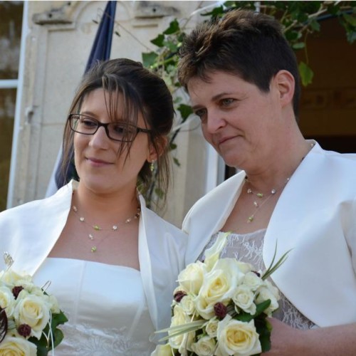 Bijoux de mariage de Gaëlle et Corinne 