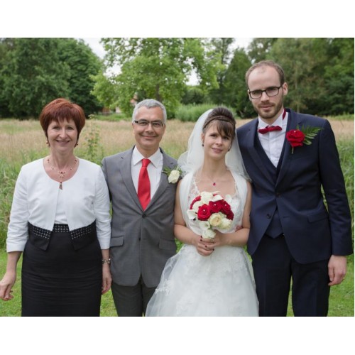 Catherine au mariage de sa fille