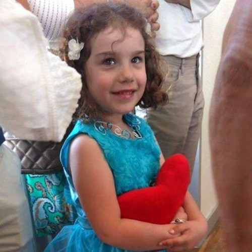 Roxane au mariage de ses parents