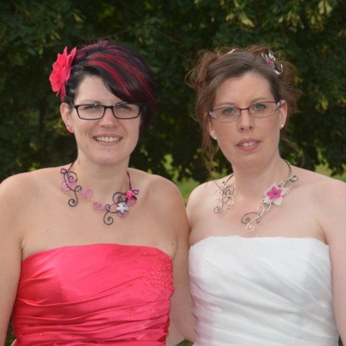 Bijoux de mariage d'Audrey