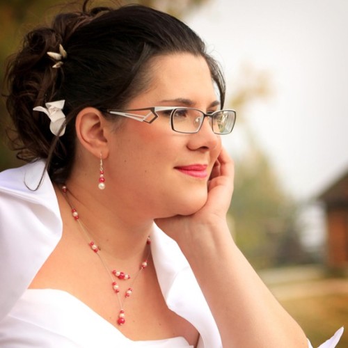 Bijoux de mariage de Stéphanie 