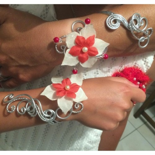 Bracelets de Mariage d' Isabelle et sa fille