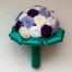 Bracelet et bouquet de mariage de Sara le 07-09-2024