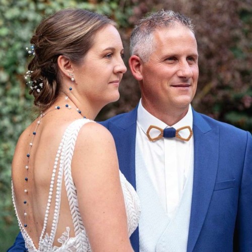 Bijoux de mariage de Mélanie 