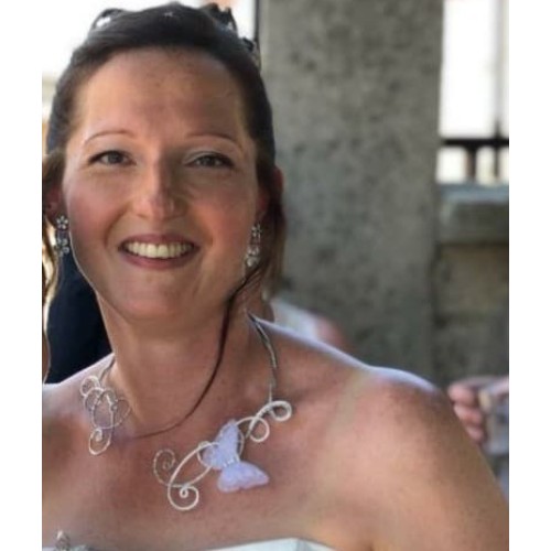 Collier de mariage de Magali
