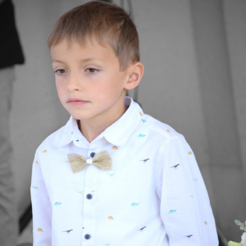 Noeud papillon mariage de Laétitia