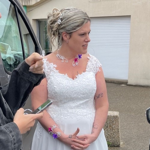 Bijoux de mariage d'Adeline